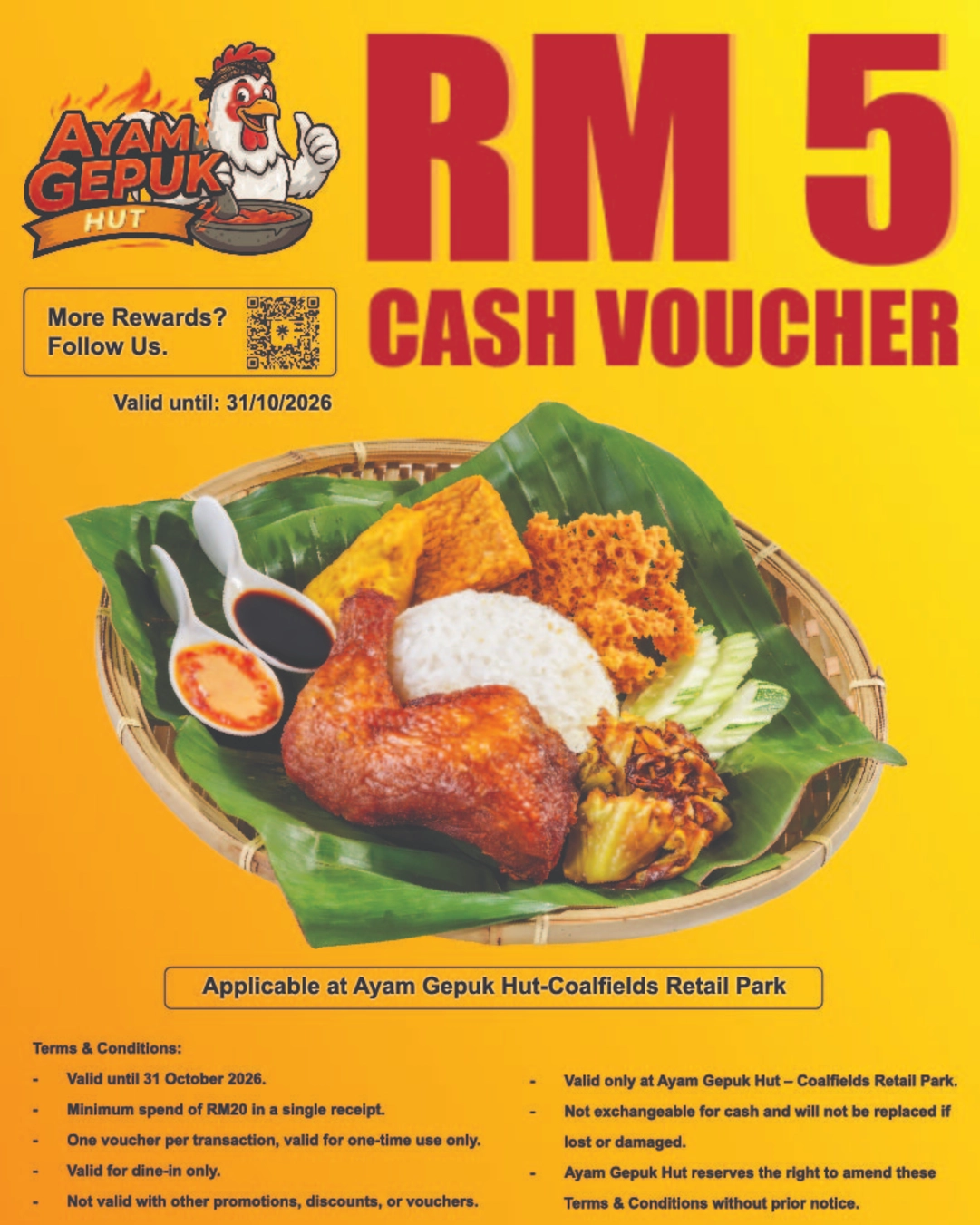 RM5 Cash Voucher